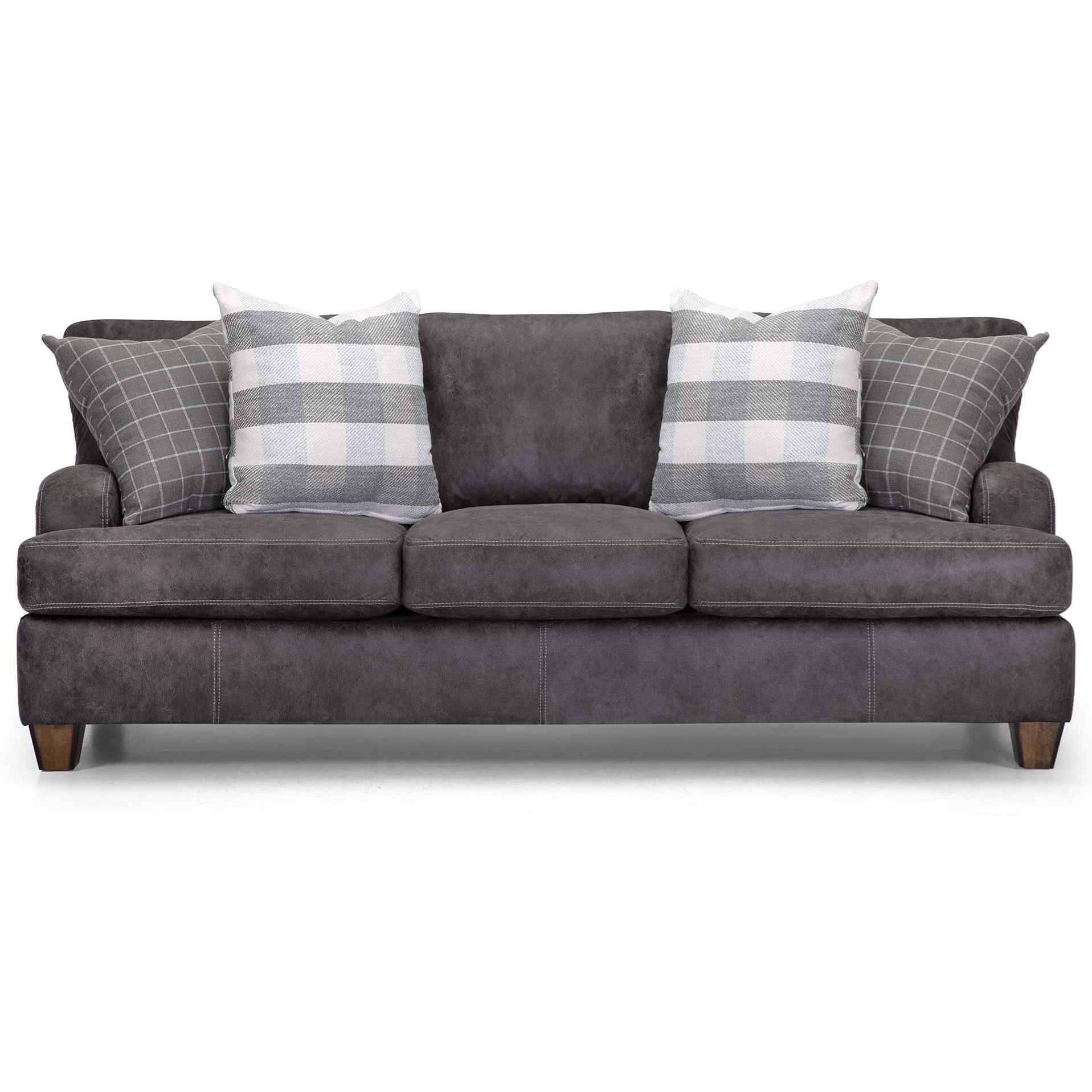 Franklin 993 Contemporary Sofa with Exposed Wood Legs Find Your